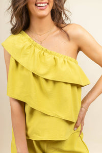 Blusa Diana Tropi Green