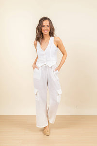Pantalon Jade Blanc