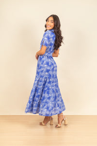 Vestido Talbot Blue Corals