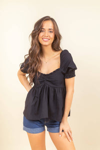 Blusa Carlotta Noir