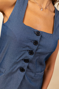 Blusa Irma Soft Denim