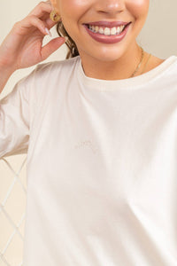 Remera Gaia Buttercream