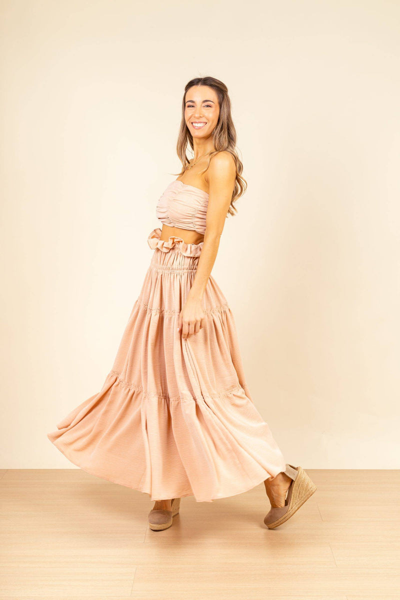 Falda Sophie Peach Fuzz