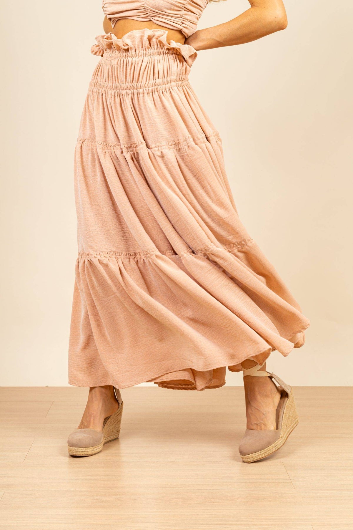 Falda Sophie Peach Fuzz