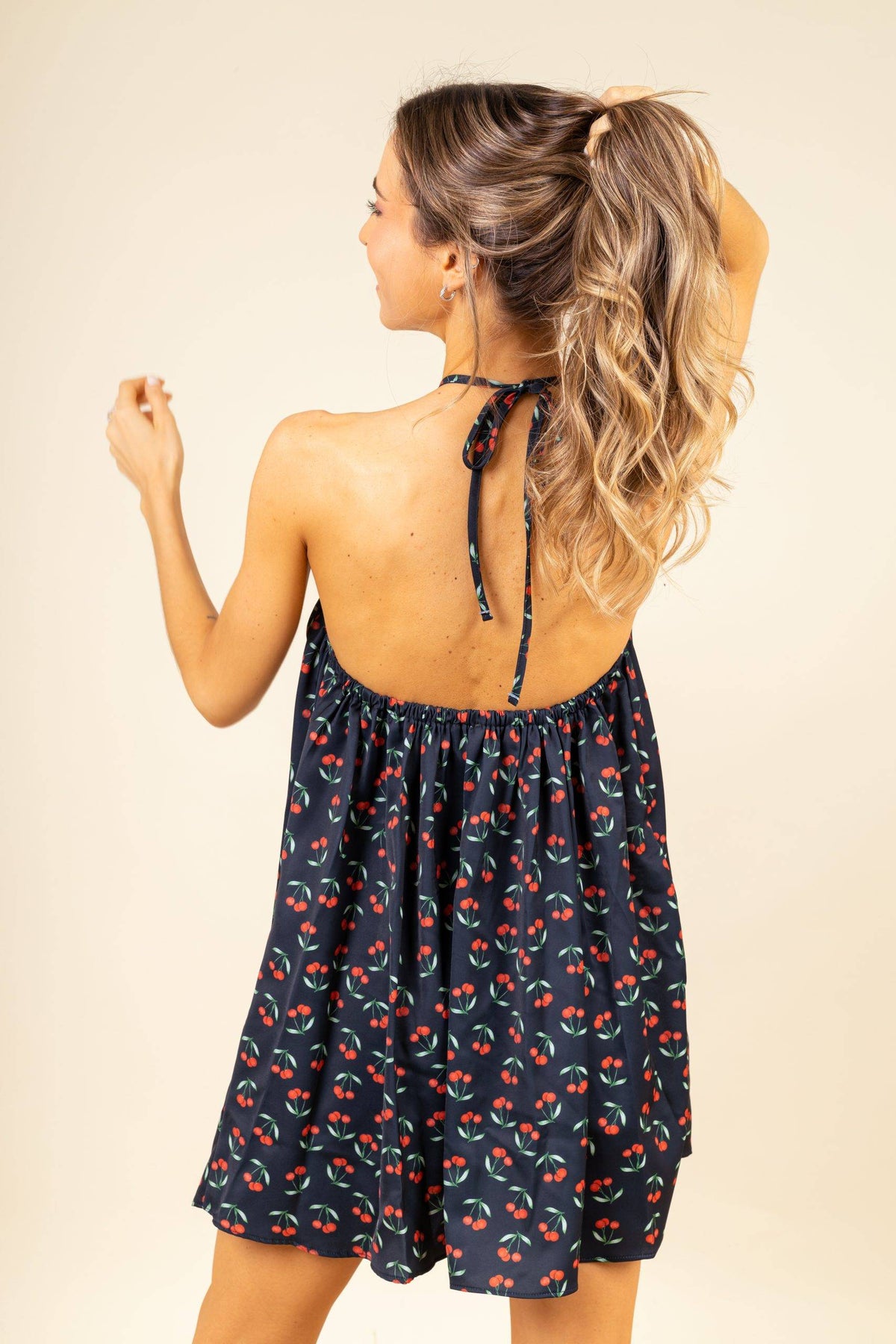 Vestido Nora Cherry Noir