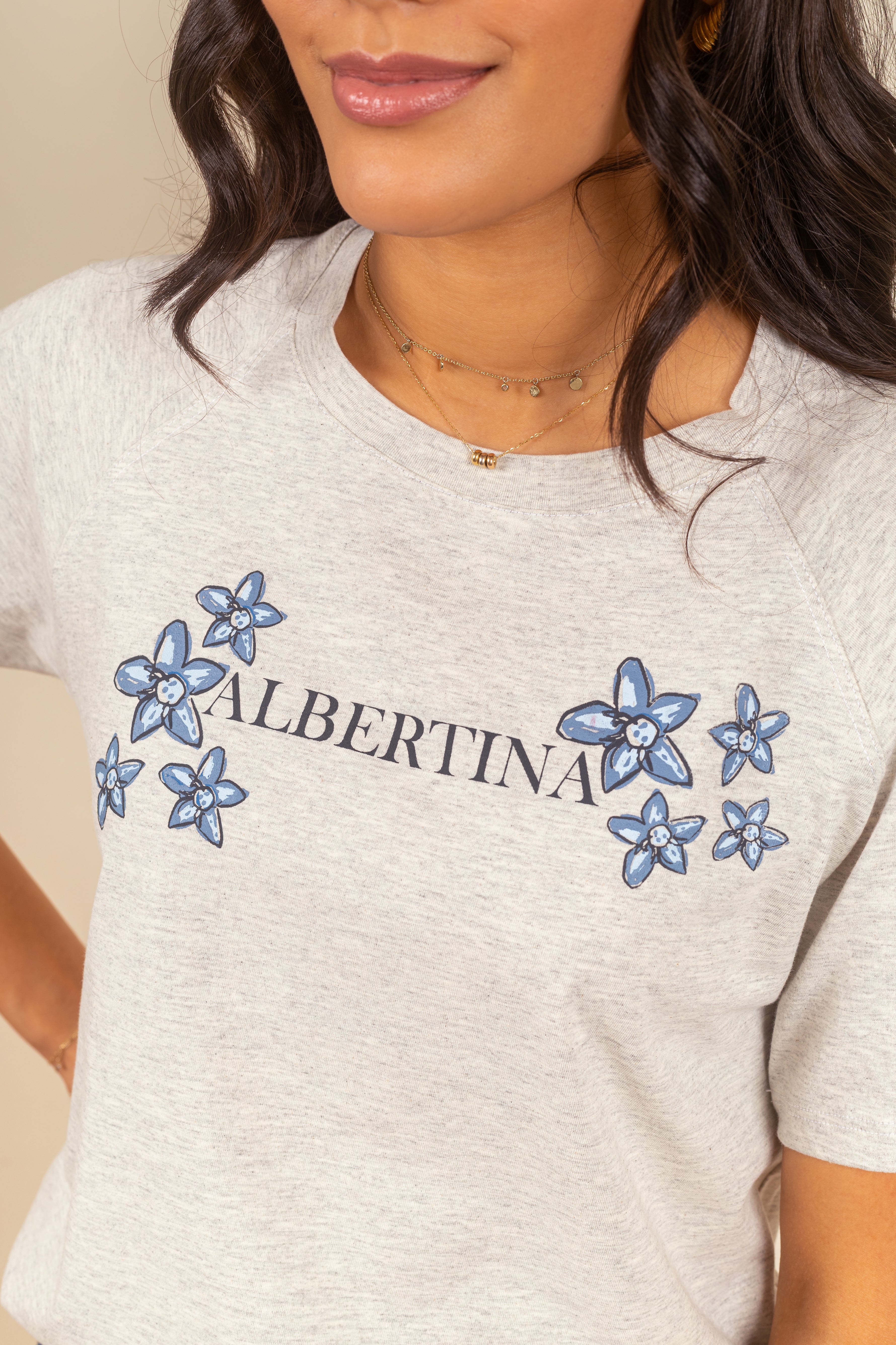 Remera Emi Blueberry Fleur