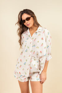 Camisa Valentina Garden Party