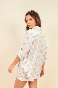 Camisa Valentina Garden Party