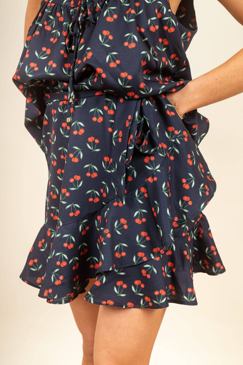 Falda Nala Cherry Noir