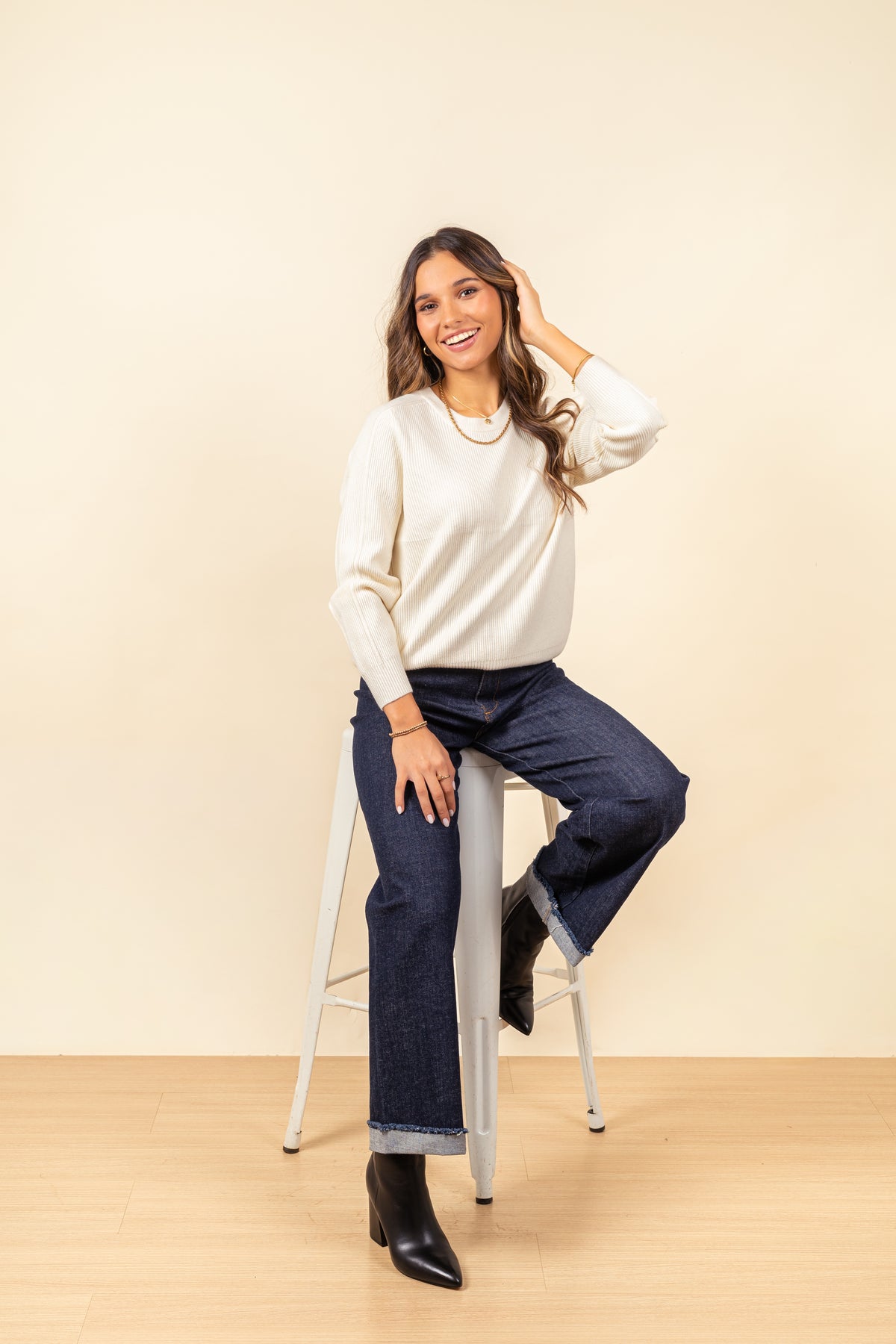 Sweater Polly Ivory