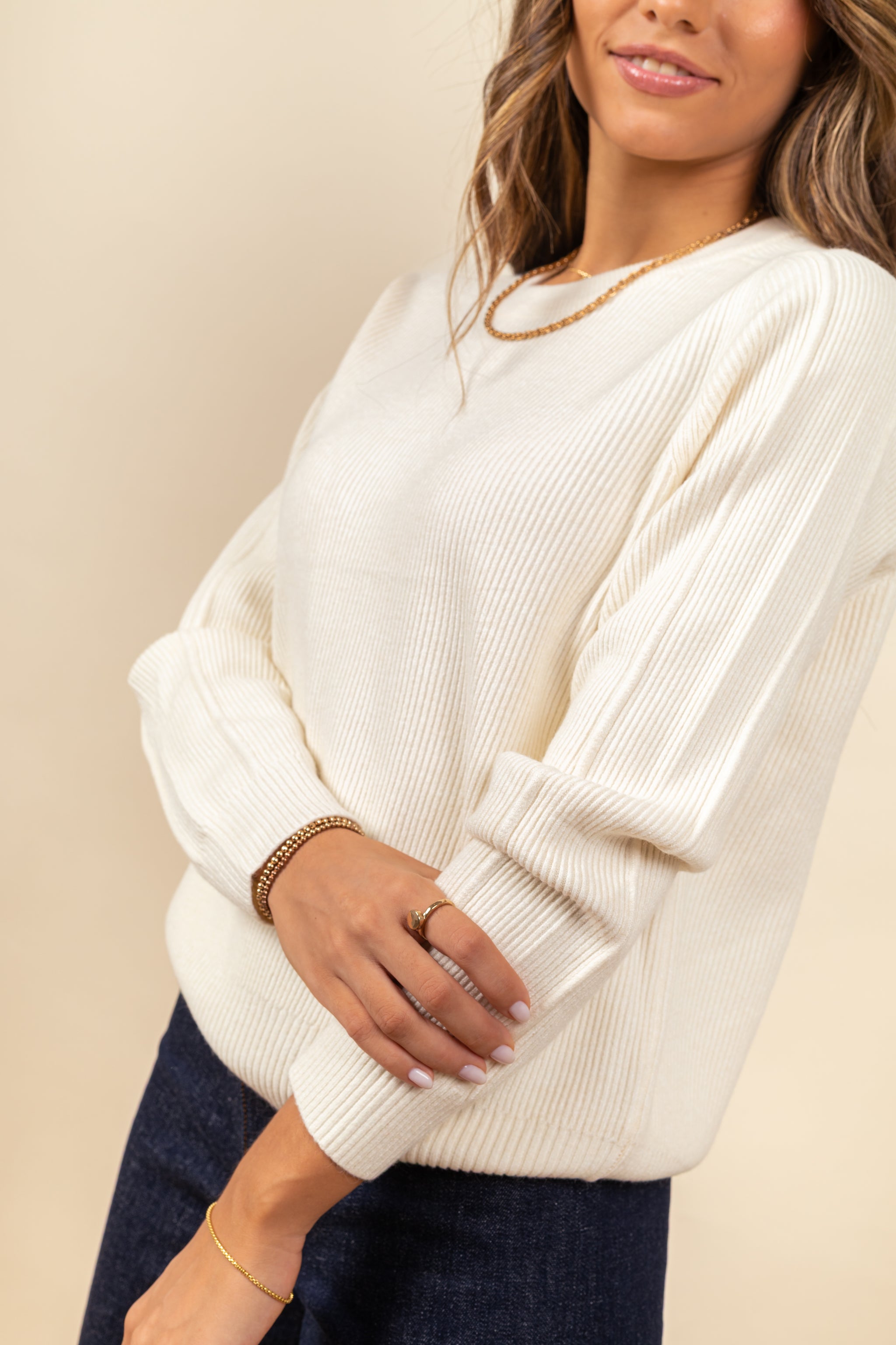 Sweater Polly Ivory