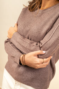 Sweater Polly Soft Brown