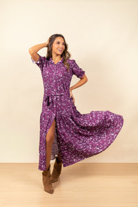 Vestido Cerdeña Maxi Amethyst