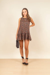 Vestido Catalina Mini Forest Flowers
