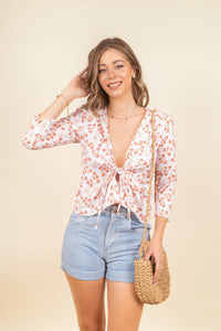 Blusa Paula Garden Blush