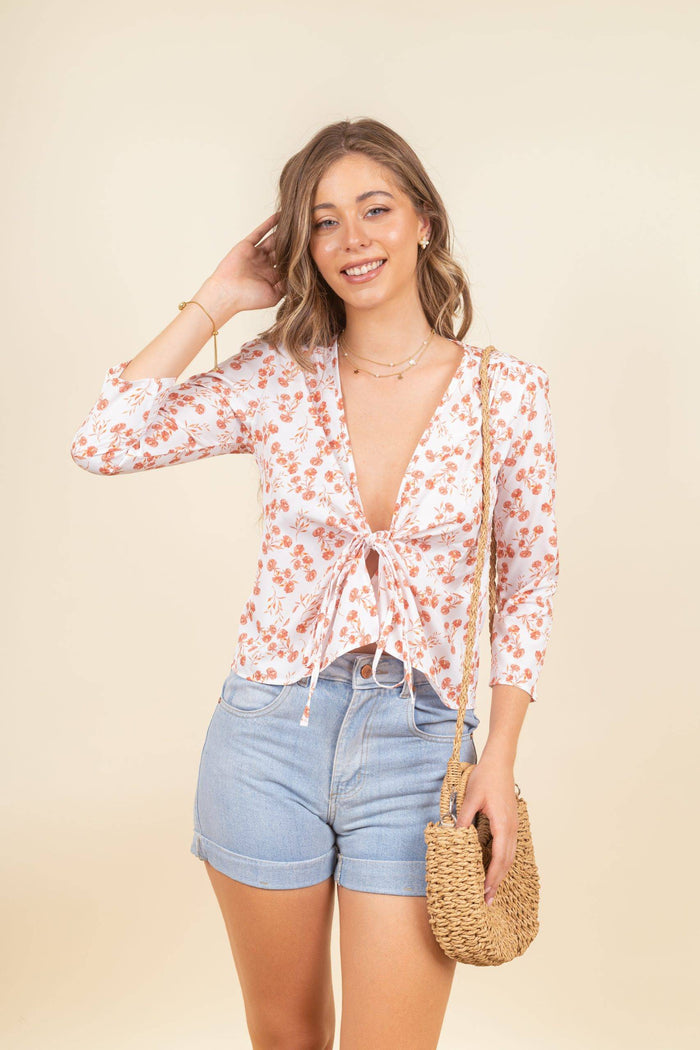 Blusa Paula Garden Blush