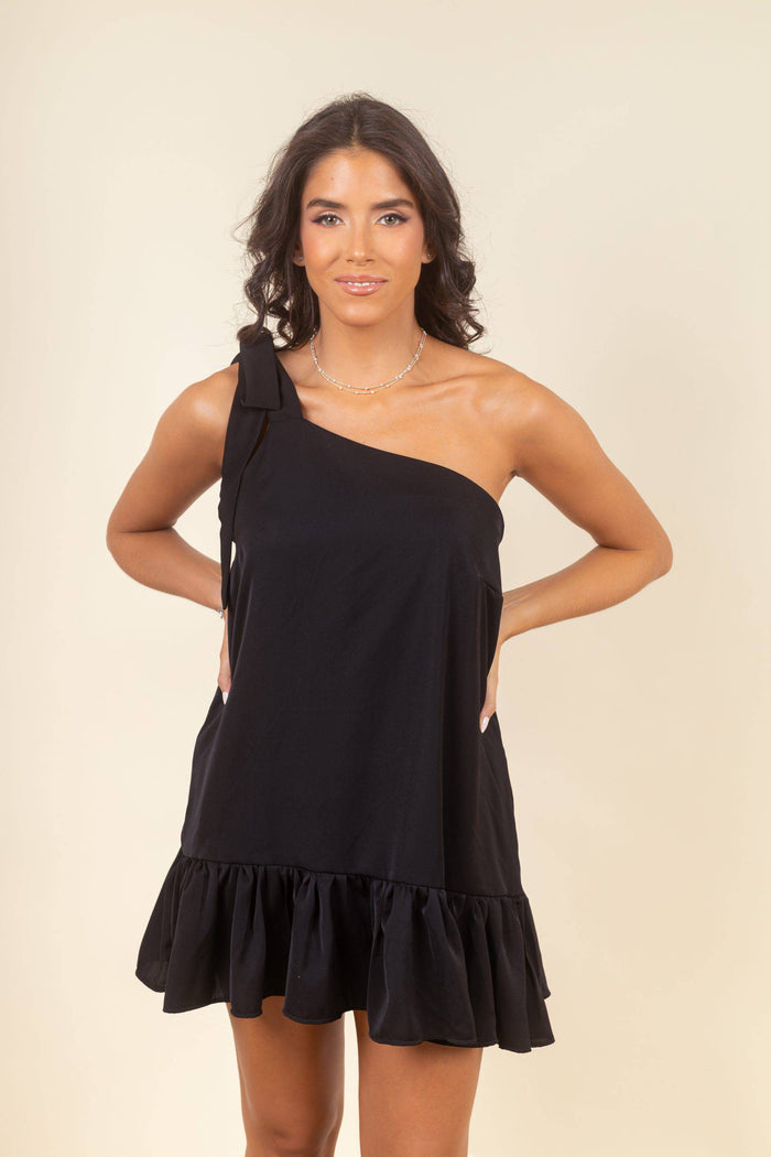 Vestido Bianca Mini Noir