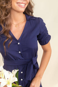 Vestido Marina Mini Navy