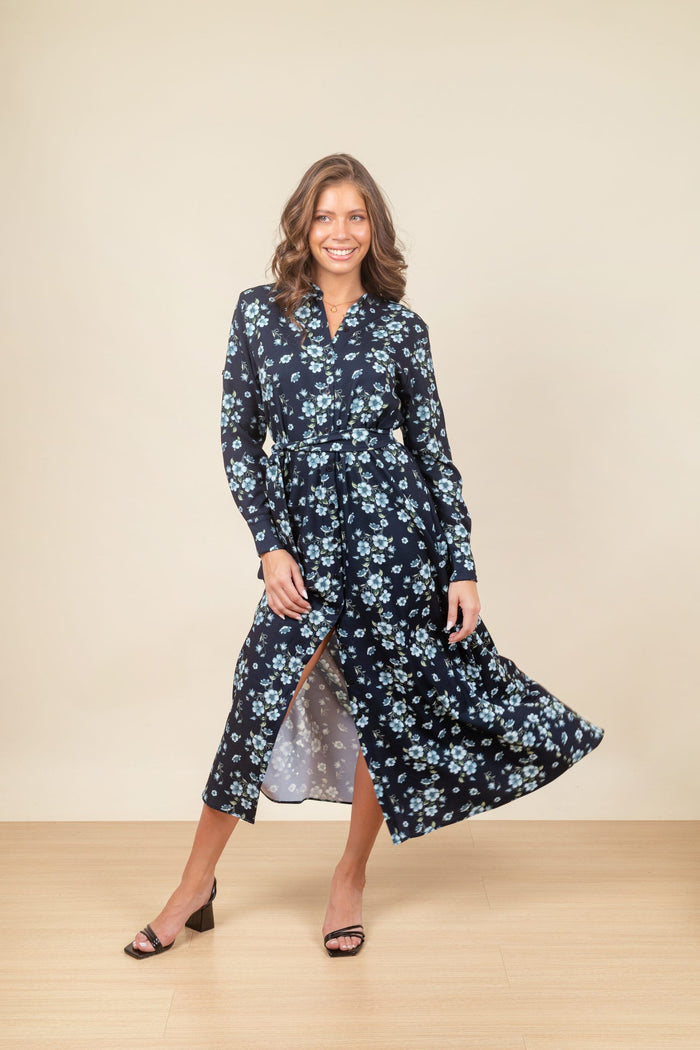 Vestido Gretta Blooming Night