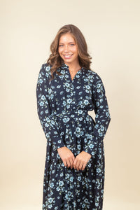 Vestido Gretta Blooming Night