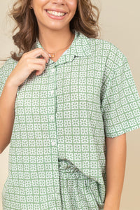 Camisa Maddie Mosaic