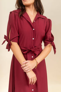 Vestido Ivy Merlot