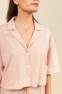 Camisa Elina Strippy Sunrise