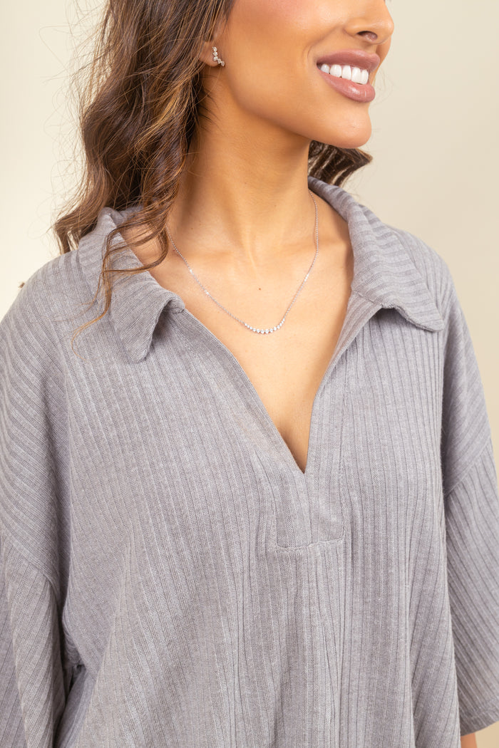Blusa Jossie Grey