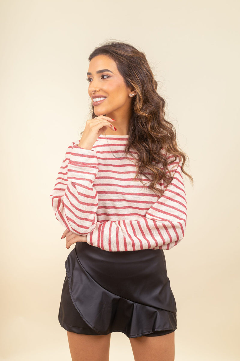 Falda Lia Leather Noir