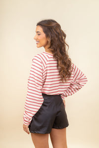 Falda Lia Leather Noir