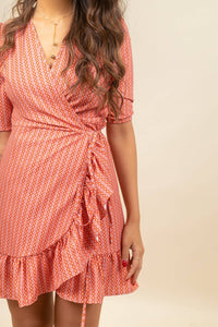 Vestido Amanda Mini Loop Bloom