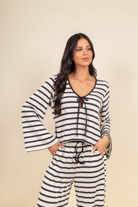 Blusa Clea Black & White