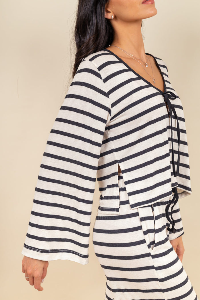 Blusa Clea Black & White