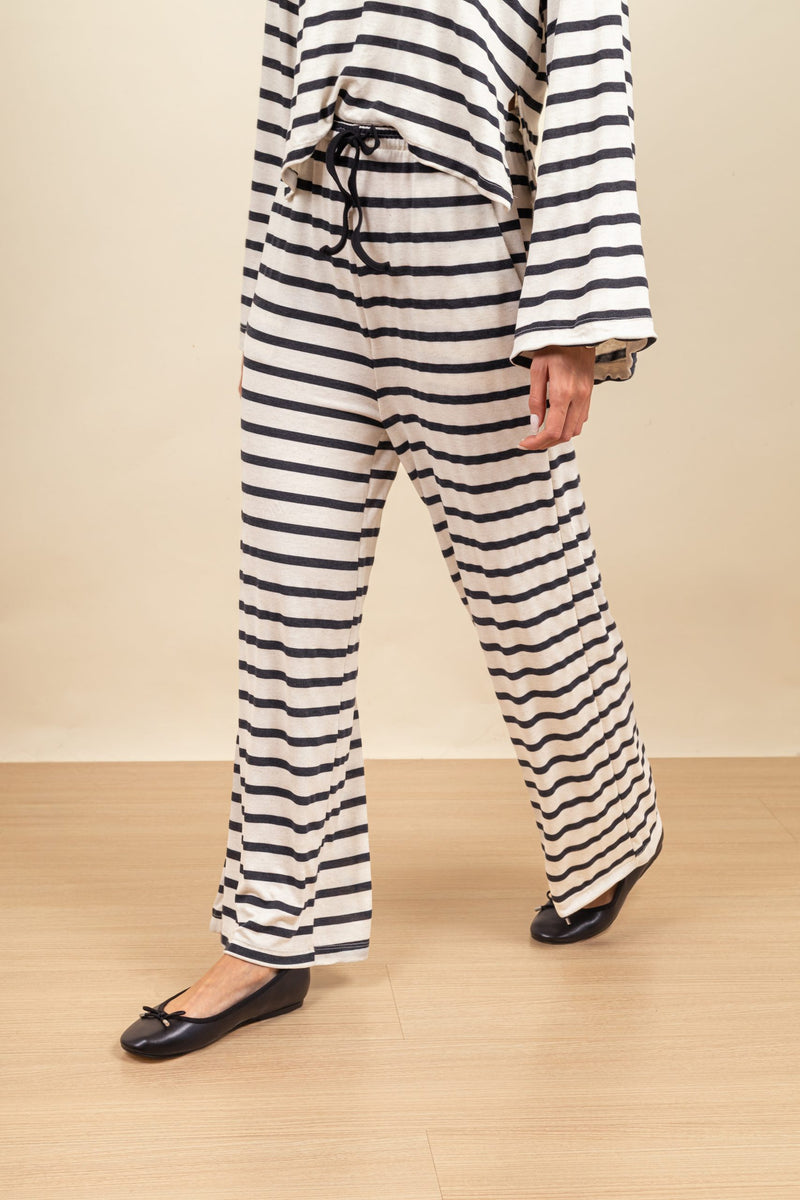 Pantalon Poppy Black & White