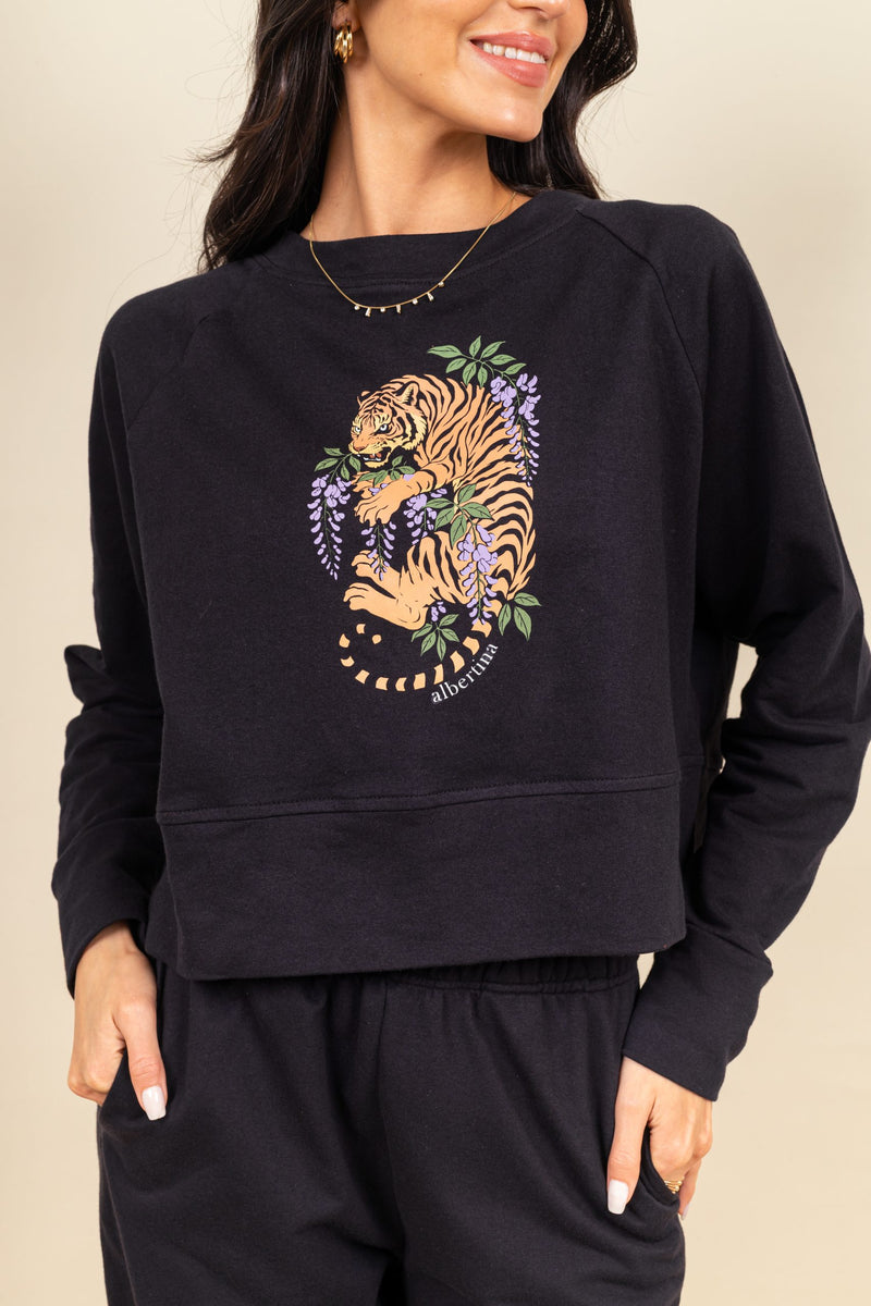 Sudadera Osaka Tiger Wisteria