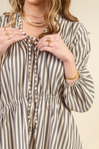 Vestido Felicity Winter Stripes