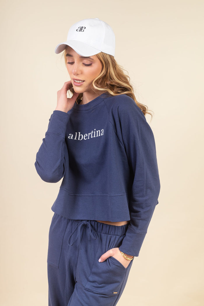 Kepi Albertina Blanc Noir