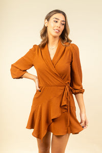 Vestido Rossie Chocolate