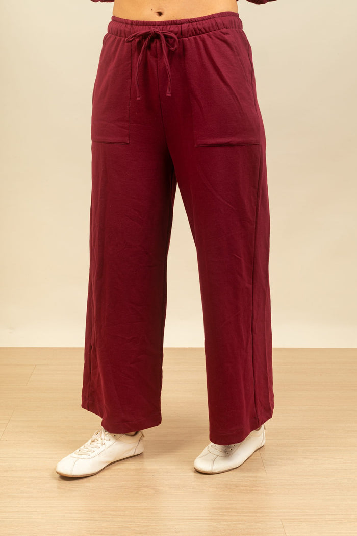 Pantalon Pipa Merlot