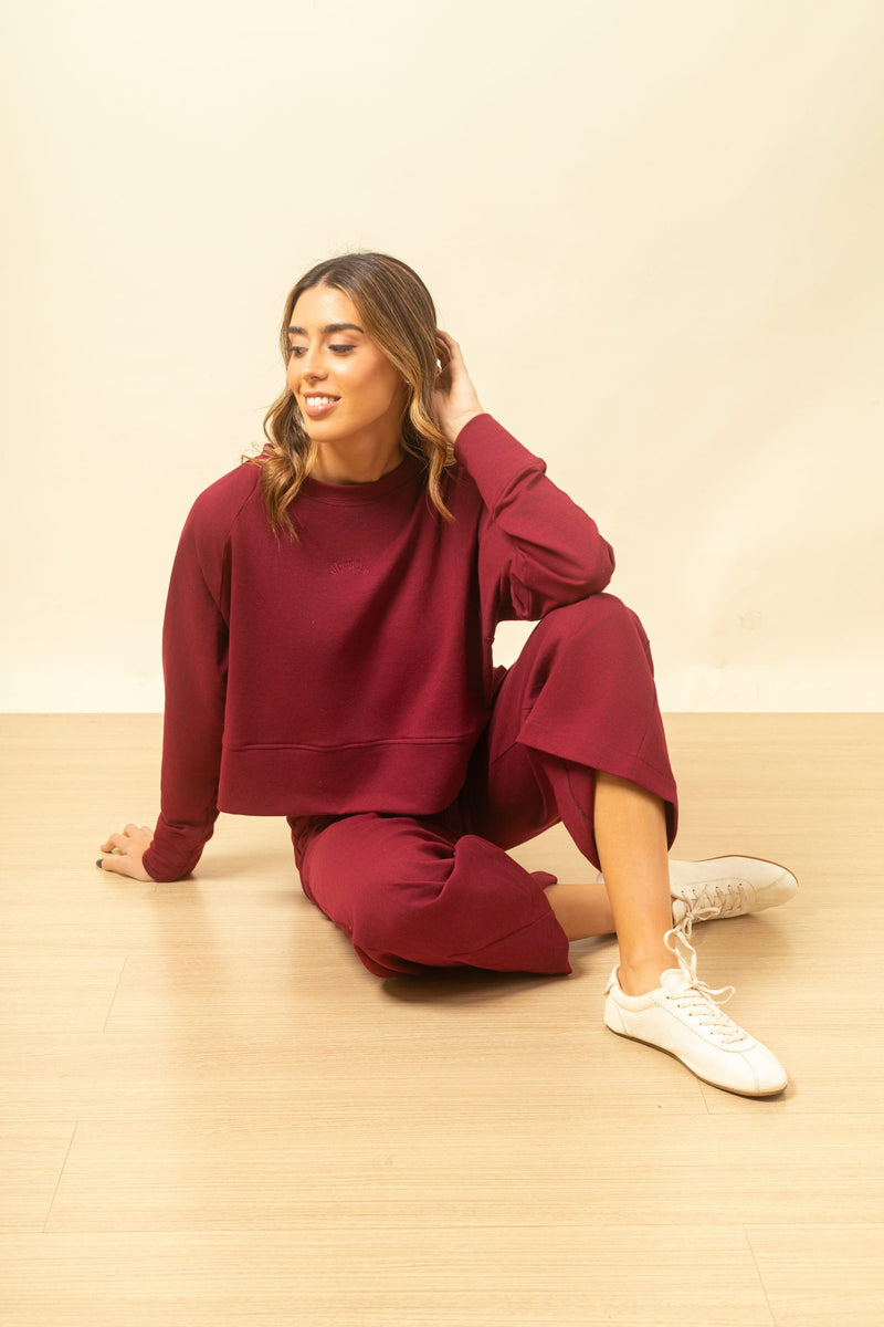 Pantalon Pipa Merlot