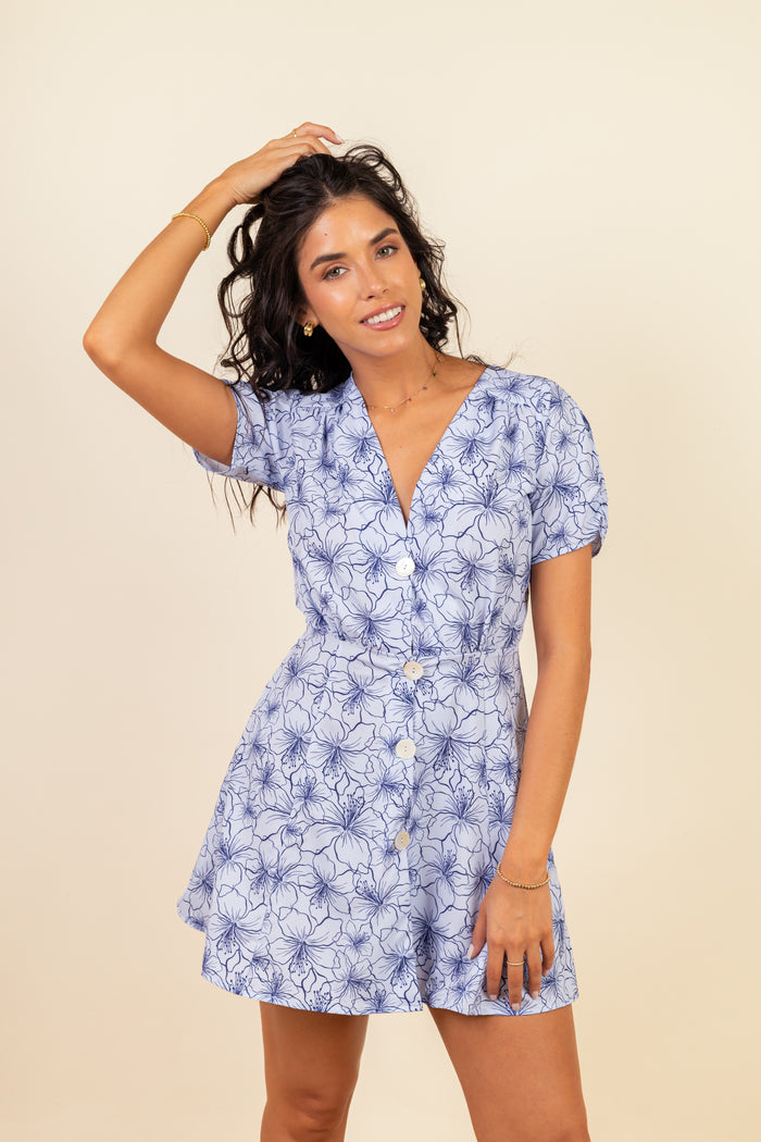 Vestido Conce Lilac Sky