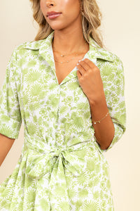 Vestido Mayara Green Breeze