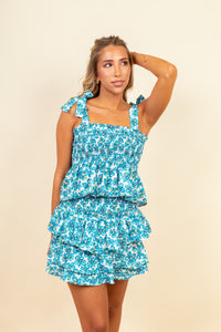 Falda Maggie Capri Flowers