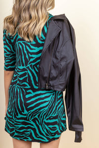 Vestido Selena Emerald Tiger