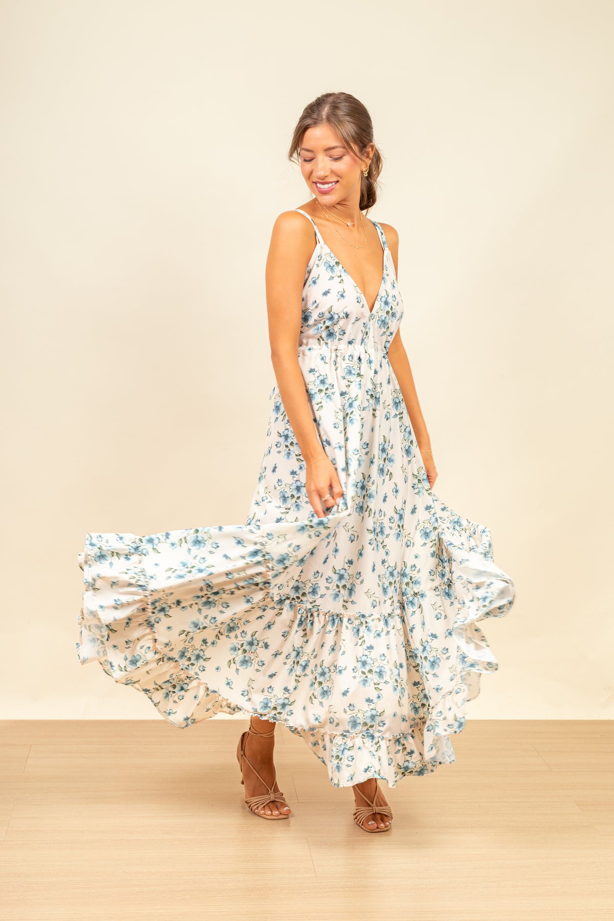 Vestido Paz Maxi Blooming Dreams