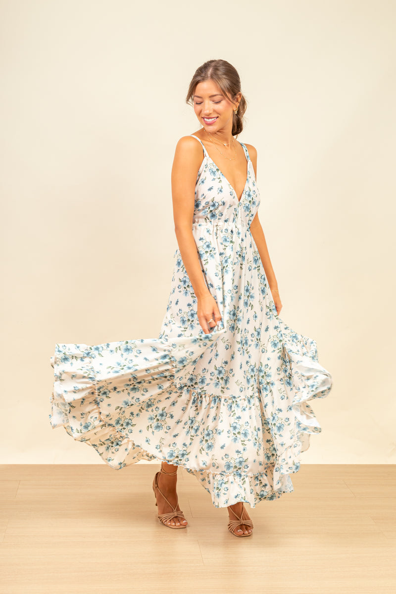 Vestido Paz Maxi Blooming Dreams