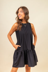 Vestido Catalina Mini Noir