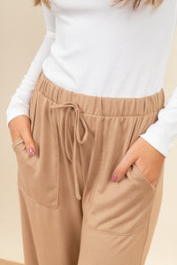 Pantalon Pipa Caramel