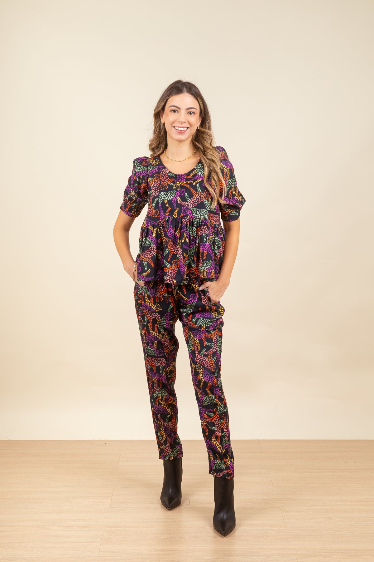 Pantalon	Florencia Tiger Technicolor