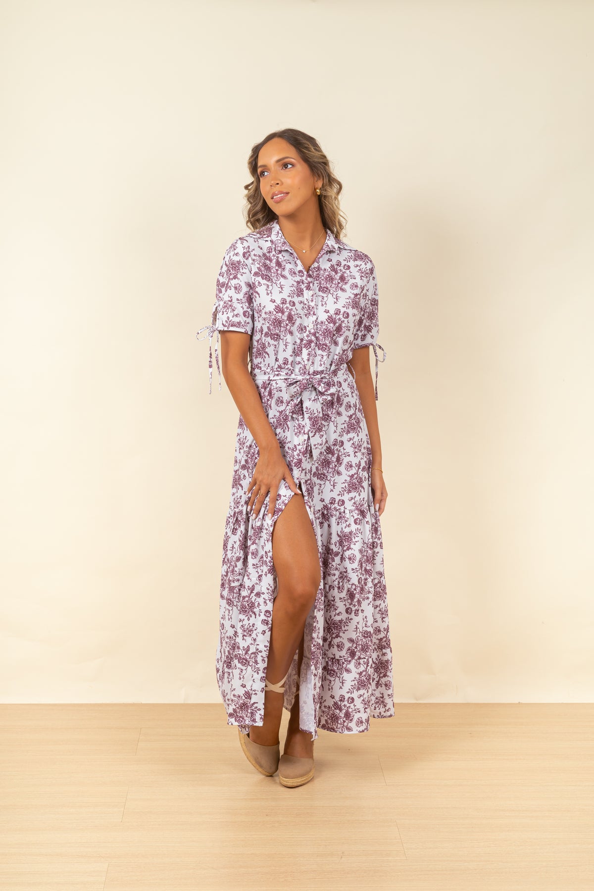 Vestido Talbot Wine Bouquet